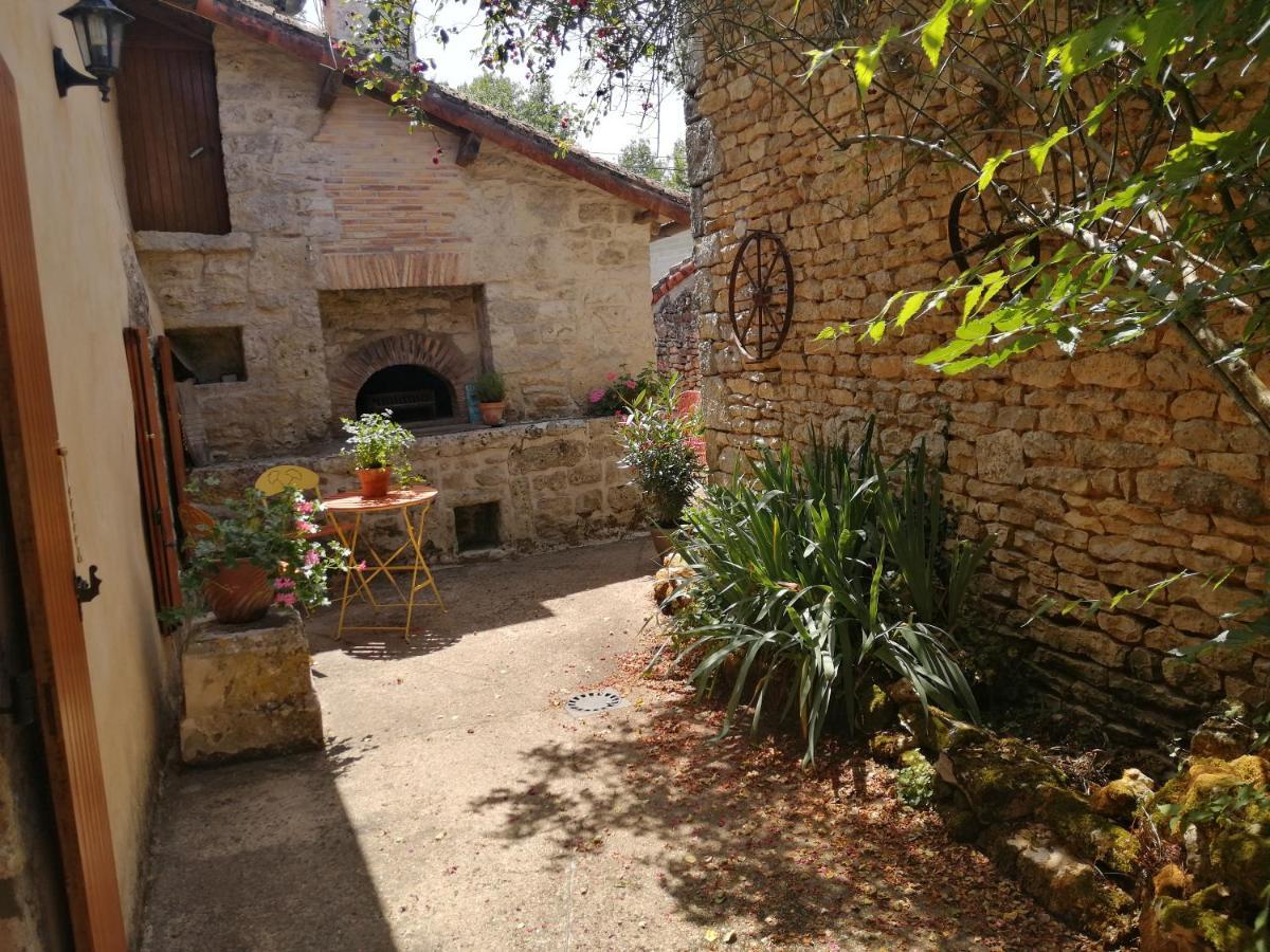 Traditional Stone Cottage Condac Exterior foto